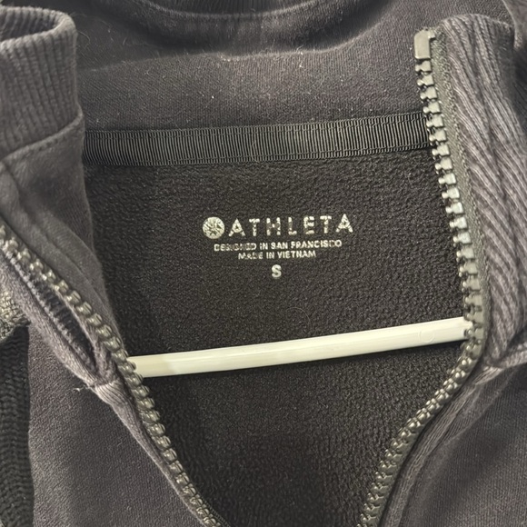 Athleta full zip black jacket size small - Picture 2 of 5